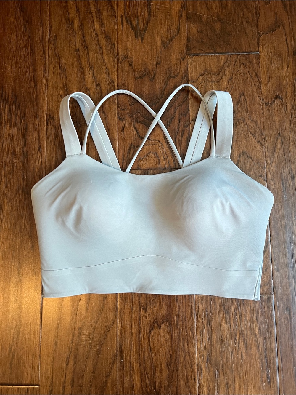 lululemon athletica Like A Cloud Longline   bra - Light Gray
